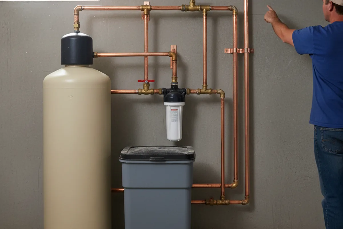 Whole-house water treatment system installed in Maple Rapids